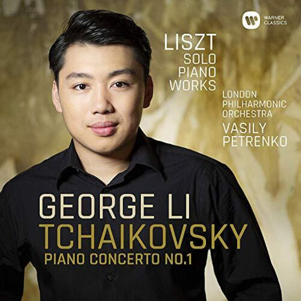 the album cover for George Li / Lpo / Petrenko,Vasily - Tchaikovsky Piano concerto No.1 - Liszt Solo Piano Works