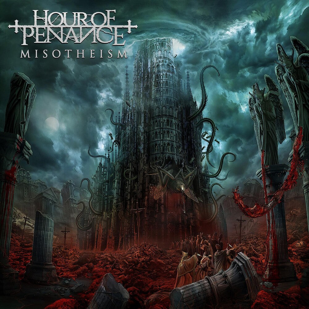 the album cover for Hour Of Penance - Misotheism