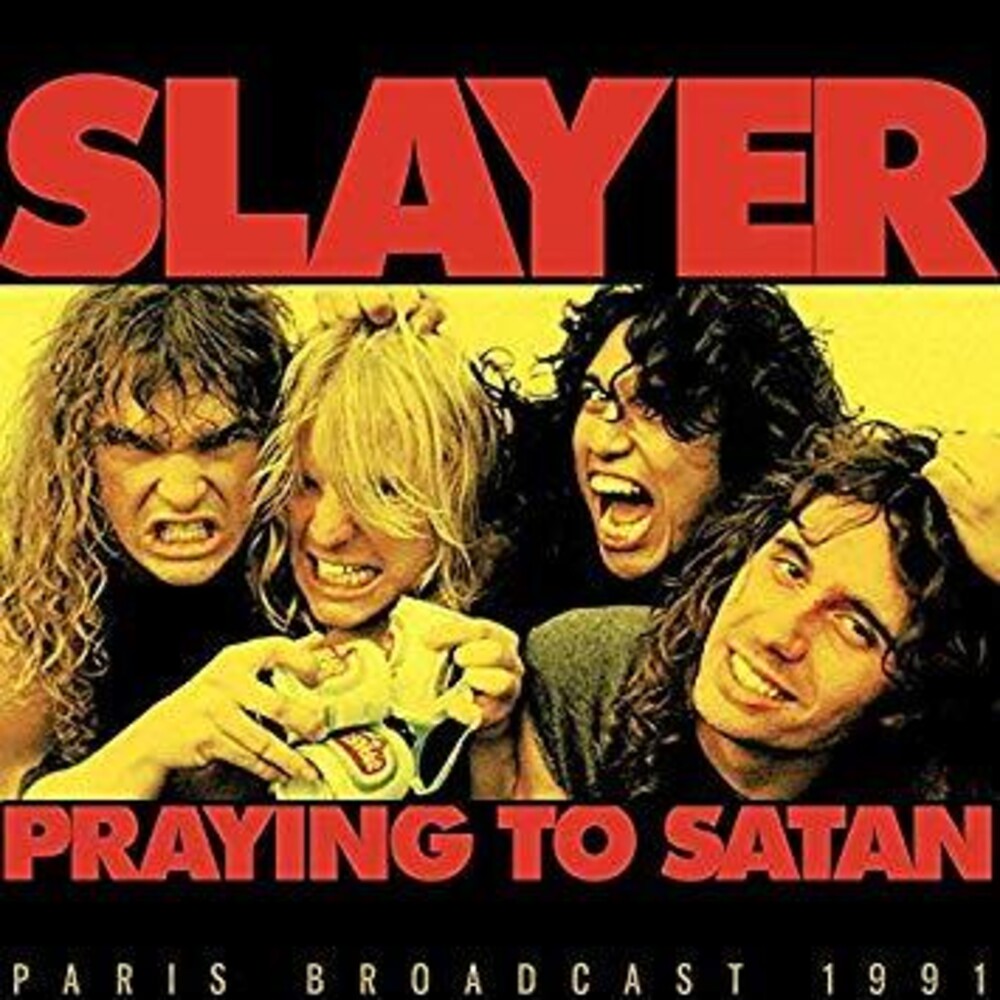 the album cover for Slayer - Praying To Satan [LP]