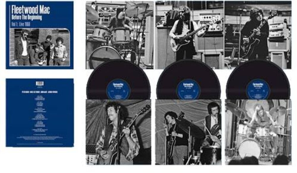 the album cover for Fleetwood Mac - Before the Beginning Vol 1: Live 1968 [LP]