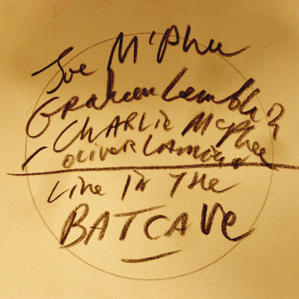 the album cover for Joe Mcphee / Lambkin,Graham / Mcphee,Charlie - Live in the Batcave