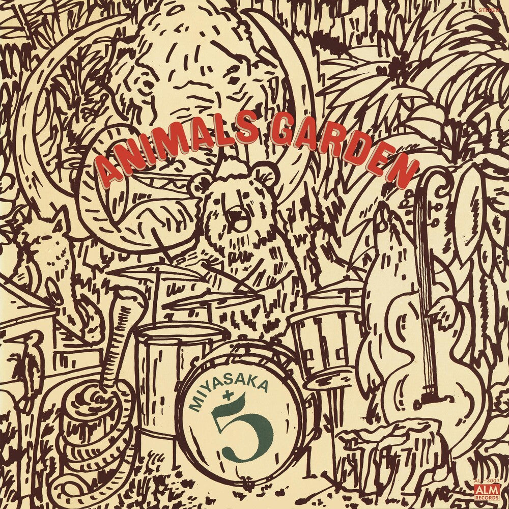 the album cover for Miyasaka & 5 - Animals Garden