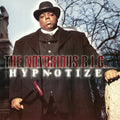 the album cover for The Notorious B.I.G. - Hypnotize [SYEOR 2018 Exclusive Black/Orange 12in Single]