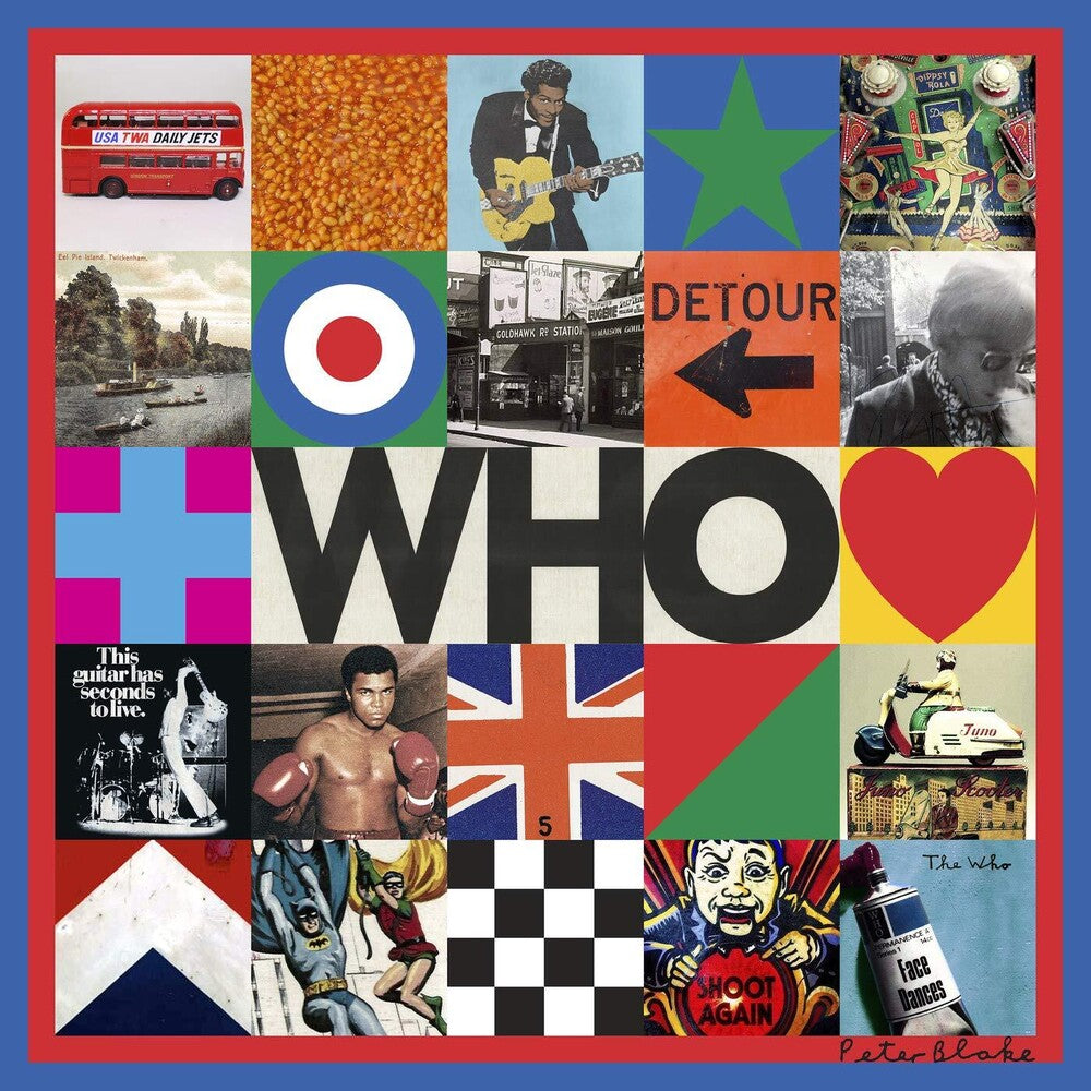 the album cover for The Who - WHO [Indie Exclusive Limited Edition 2LP]