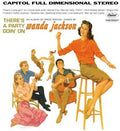 the album cover for Wanda Jackson - There's A Party Goin' On