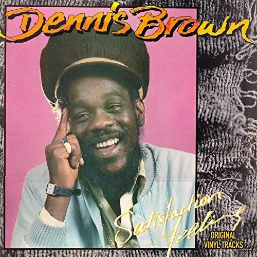 the album cover for Dennis Brown - Satisfaction Feeling