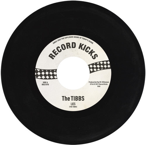 the album cover for Tibbs - Lies / Instrumental