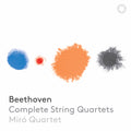 the album cover for Beethoven / Miro Quartet - Complete String Quartets