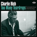 the album cover for Charlie Rich - Too Many Teardrops