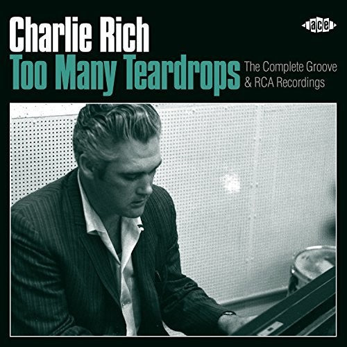 the album cover for Charlie Rich - Too Many Teardrops