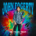 the album cover for John Fogerty - 50 Year Trip: Live At Red Rocks