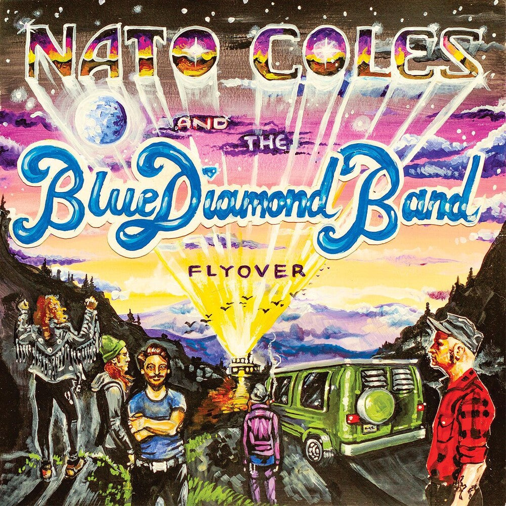 the album cover for Nato Coles & Blue Diamond Band - Flyover [Download Included]