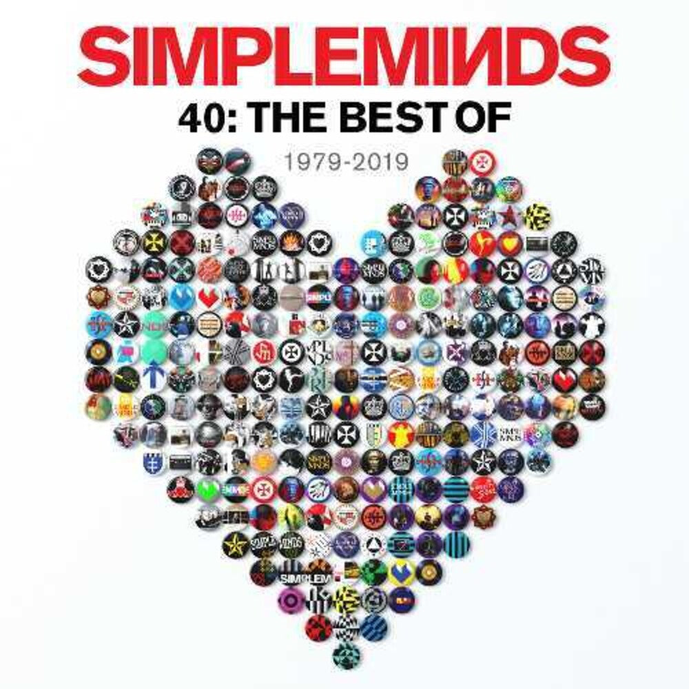 the album cover for Simple Minds - 40: The Best Of - 1979-2019 [Deluxe 3CD]