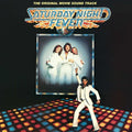 the album cover for Saturday Night Fever [Movie] - Saturday Night Fever (Original Movie Soundtrack): Remaster [Deluxe 2CD]