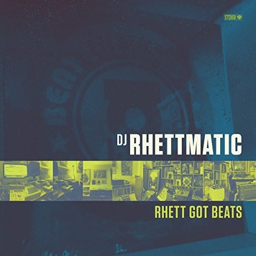 the album cover for DJ Rhettmatic - Rhett Got Beats