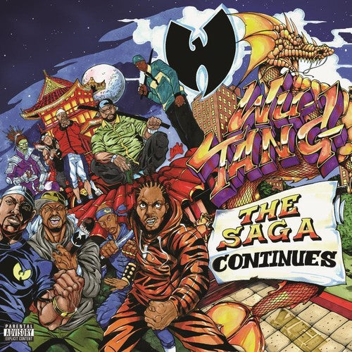 the album cover for Wu-Tang - The Saga Continues [2LP]