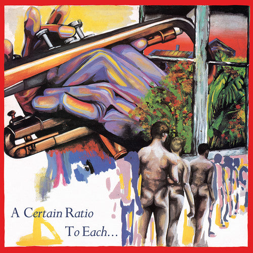 the album cover for A Certain Ratio - To Each [Limited Edition Red LP]