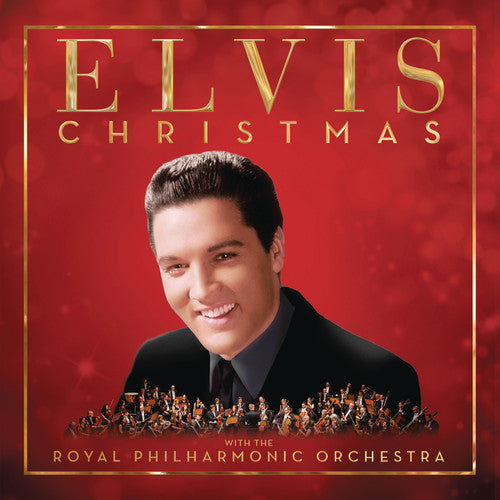 the album cover for Elvis Presley - Christmas With Elvis And The Royal Philharmonic Orchestra