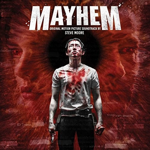 the album cover for Steve Moore - Mayhem (Original Motion Picture Soundtrack)