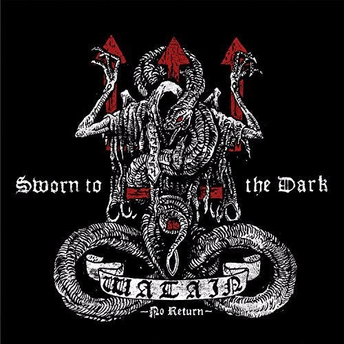 the album cover for Watain - Sworn To The Dark [Limited Edition Opaque Red LP]