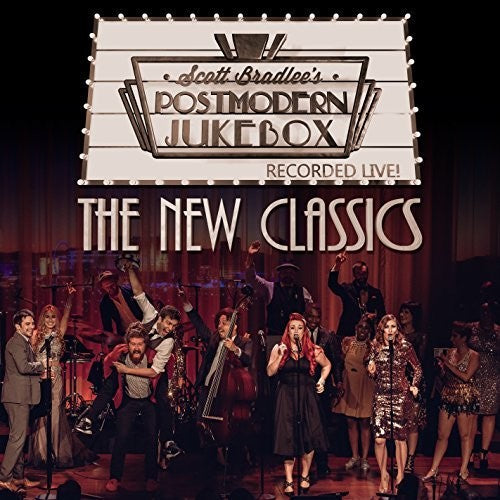 the album cover for Scott Bradlee's Postmodern Jukebox - The New Classics