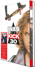 the album cover for INXS - Kick: 30th Anniversary Edition [Deluxe 3CD/Blu-ray]