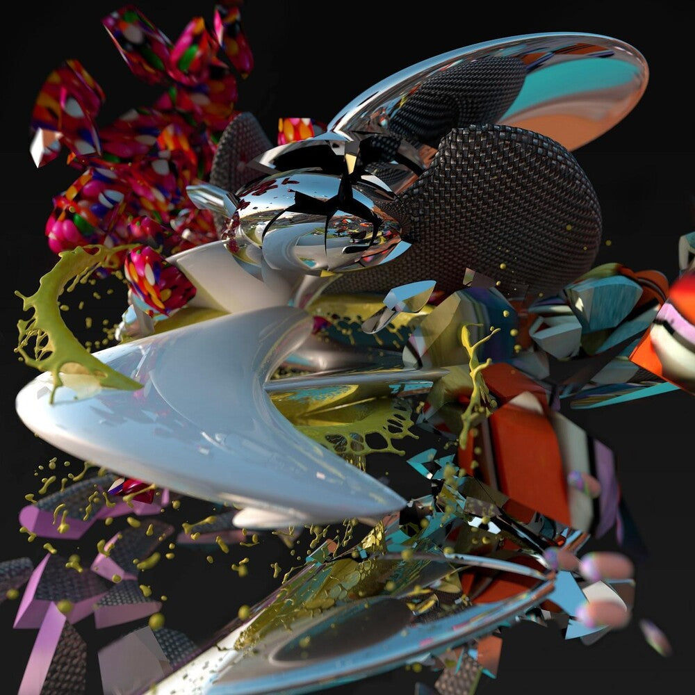 the album cover for Lee Gamble - Exhaust [Clear Vinyl] (Ep)