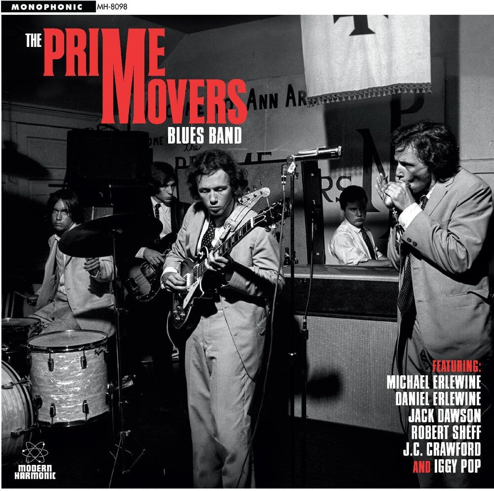 the album cover for Prime Movers Blues Band - Prime Movers Blues Band