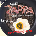 the album cover for Frank Zappa & The Mothers - Bacon Fat - Live At The Rockpile