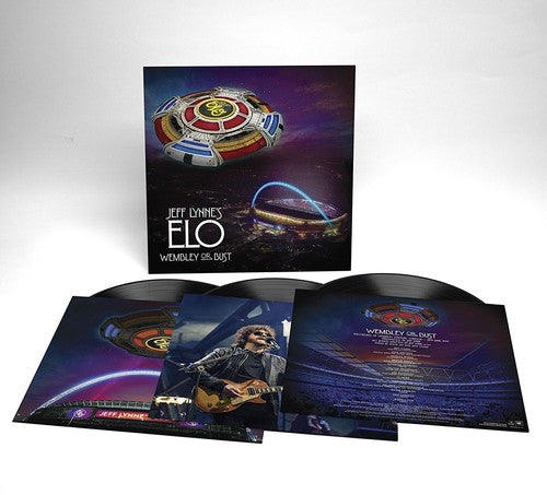 the album cover for Jeff Lynne's ELO - Jeff Lynne's ELO: Wembley Or Bust [LP Box Set]