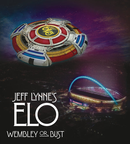 the album cover for Jeff Lynne's ELO - Jeff Lynne's ELO: Wembley Or Bust [2CD/DVD]