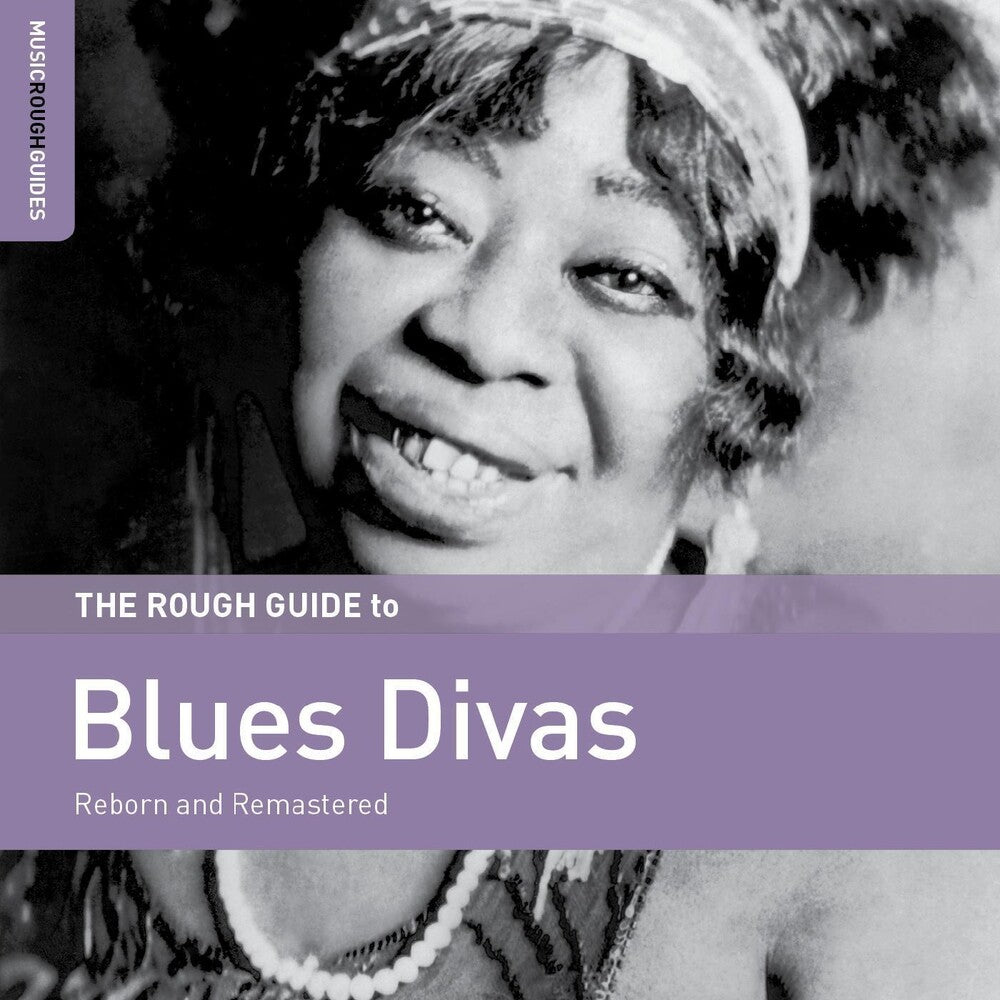 the album cover for Rough Guide To Blues Divas / Various - Rough Guide To Blues Divas