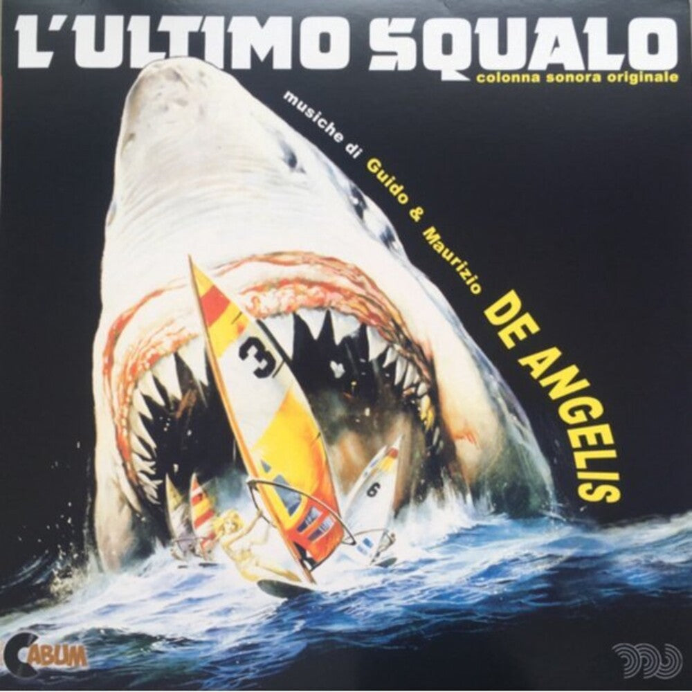 the album cover for L'Ultimo Squalo / O.S.T. - L'Ultimo Squalo (The Last Shark) (Original Motion Picture Soundtrack)