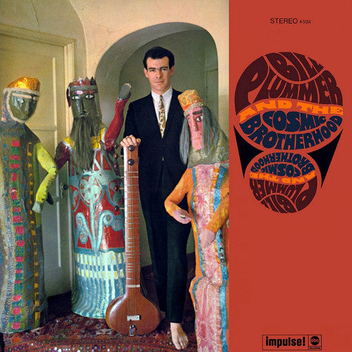 the album cover for Bill Plummer / Cosmic Brotherhood - Bill Plummer & Cosmic Brotherhood
