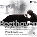 the album cover for Paul Lewis - Beethoven: Complete Sonatas & Piano Concertos