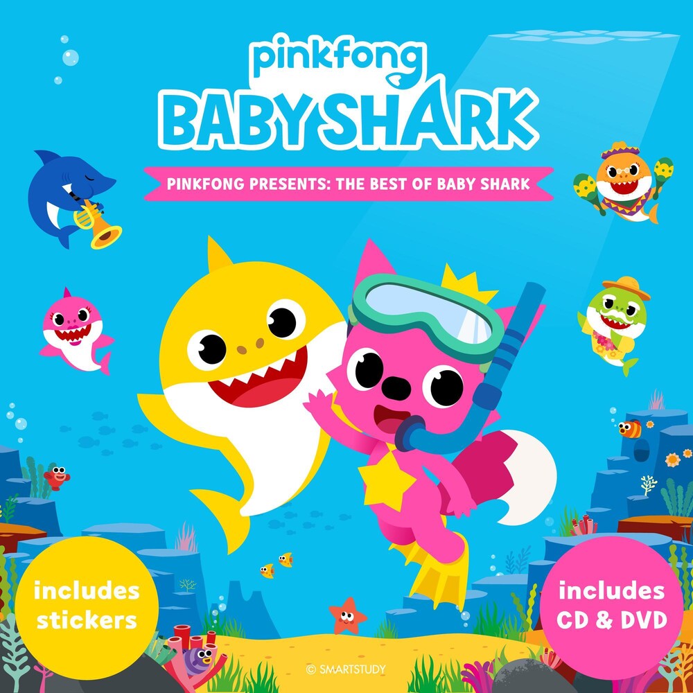 the album cover for Pinkfong - Pinkfong Presents: The Best Of Baby Shark