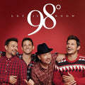 the album cover for 98 Degrees - Let It Snow [LP]