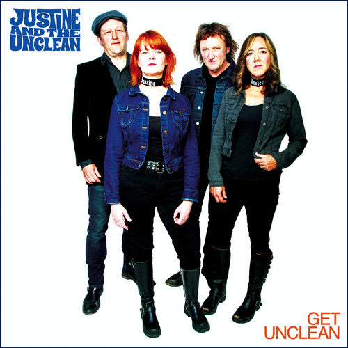 the album cover for Justine & The Unclean - Get Unclean