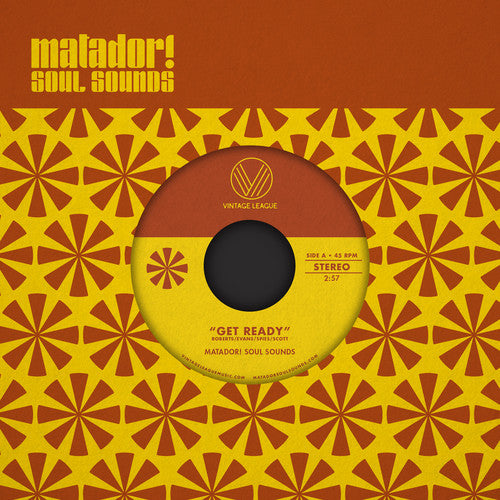 the album cover for Matador! Soul Sounds - Get Ready / Mr. Handsome