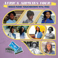 the album cover for Africa Airways Four Disco Funk Touchdown 1976-83 - Africa Airways Four (disco Funk Touchdown 1976-83
