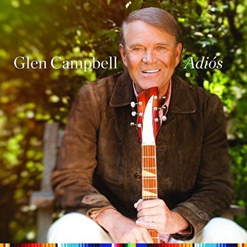 the album cover for Glen Campbell - Adios