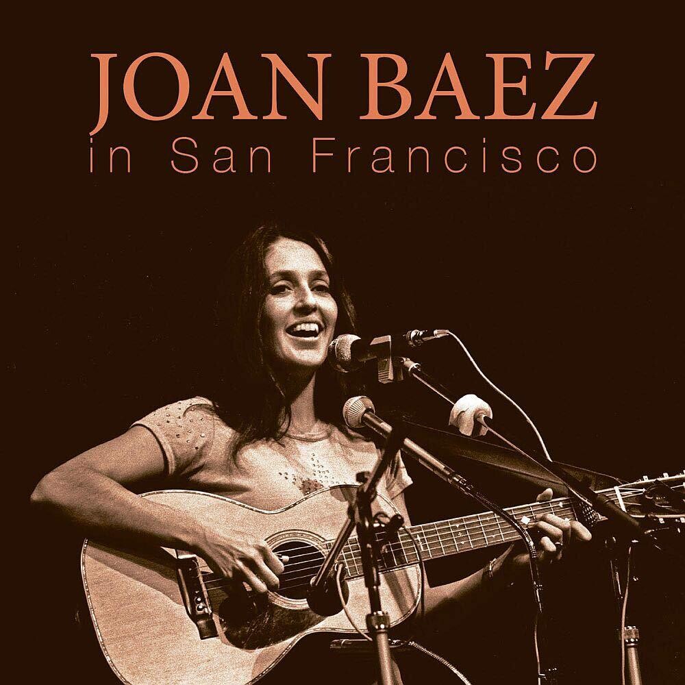 the album cover for Joan Baez - In San Francisco