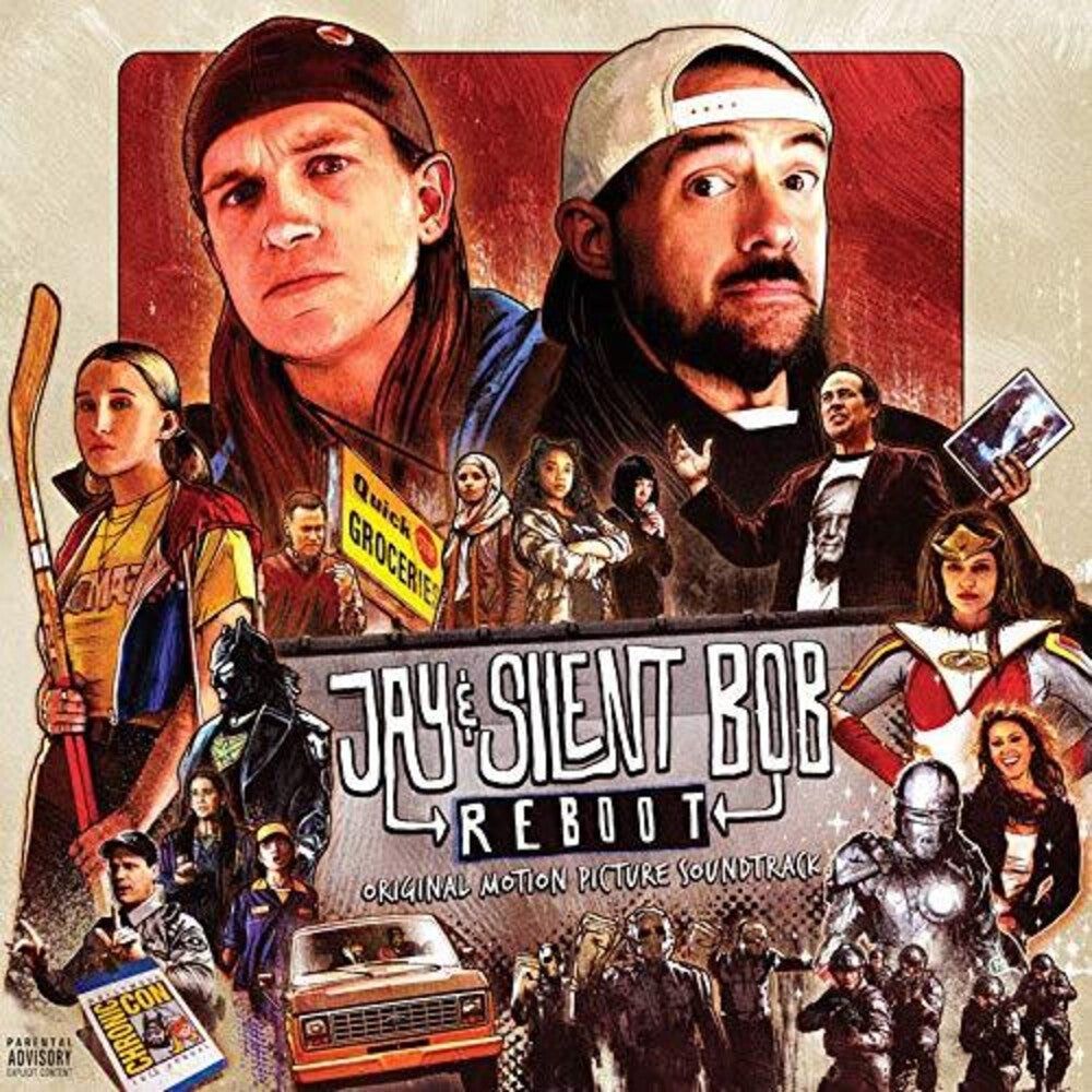 the album cover for Various Artists - Jay & Silent Bob Reboot (Original Soundtrack) [RSD BF 2019]