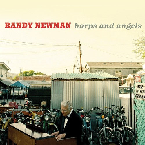 the album cover for Randy Newman - Harps & Angels [LP]