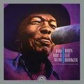 the album cover for John Lee Hooker - Black Night Is Falling Live At The Rising Sun [LP]