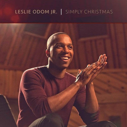the album cover for Leslie Odom Jr. - Simply Christmas [LP]