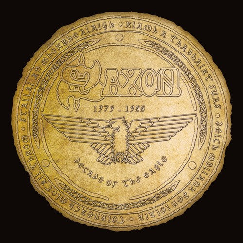 the album cover for Saxon - Decade Of The Eagle [LP]