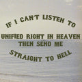 the album cover for Unified Right - Straight To Hell [LP]