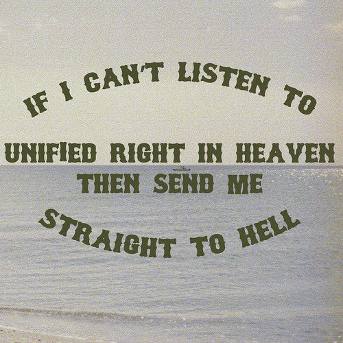 the album cover for Unified Right - Straight To Hell [LP]