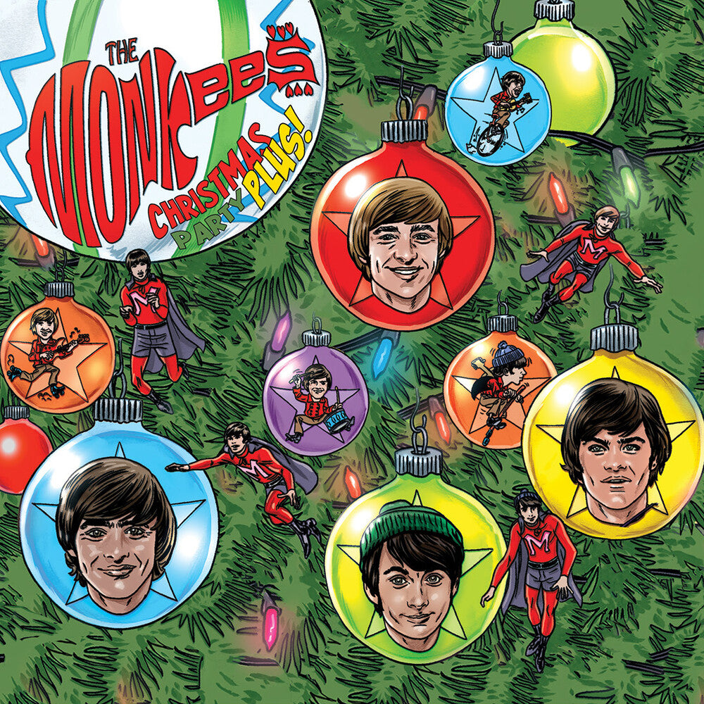 the album cover for The Monkees - Christmas Party Plus!  [RSD BF 2019]